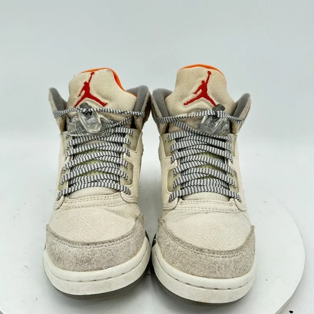 Nike Air Jordan 5 Retro Youth Size 4Y Women 5.5 FD9220-180 Light Brown Shoes